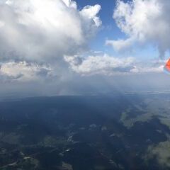 Flugwegposition um 16:51:14: Aufgenommen in der Nähe von Ortenaukreis, Deutschland in 2202 Meter